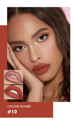 12pcs Waterproof Nude Lip Liner Set – Long-Lasting, Moisturizing Pencils