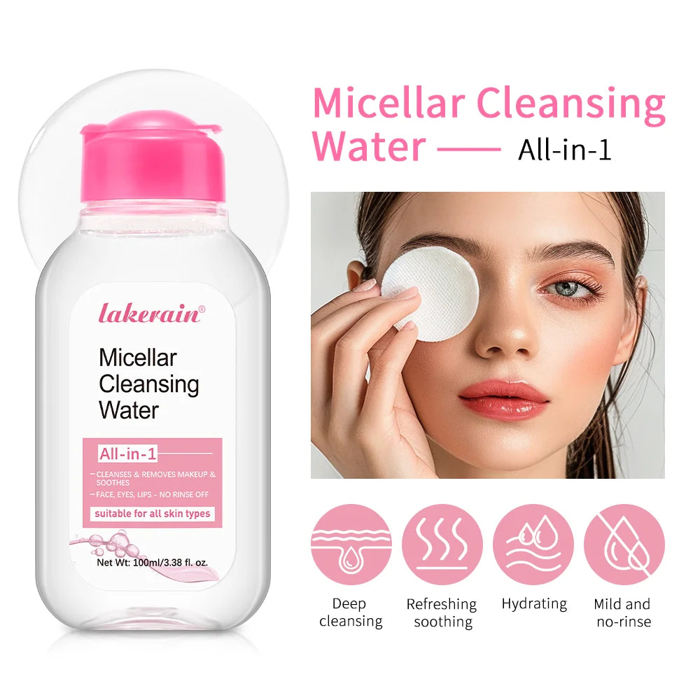 Garnier Micellar Water 100ml – Hydrating Makeup Remover & Facial Cleanser