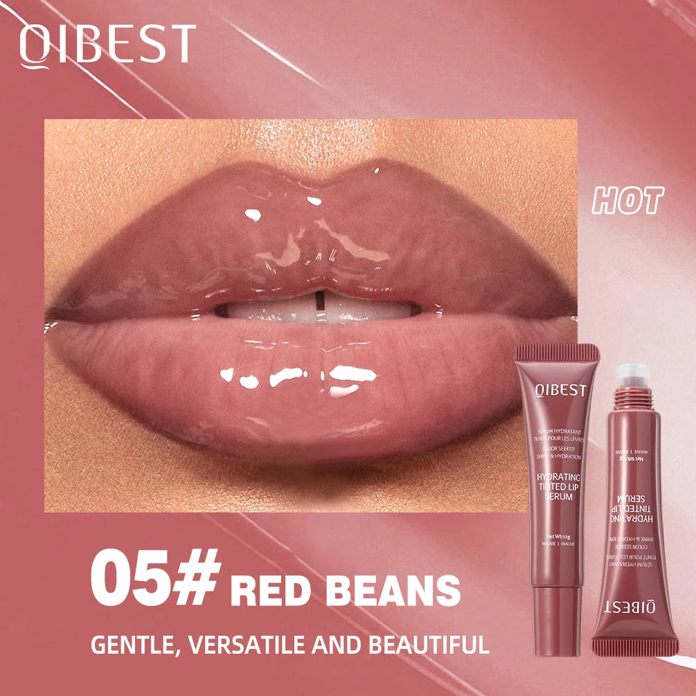 Nude Brown Plumping Lip Gloss – Moisturizing & Tinted, 12g