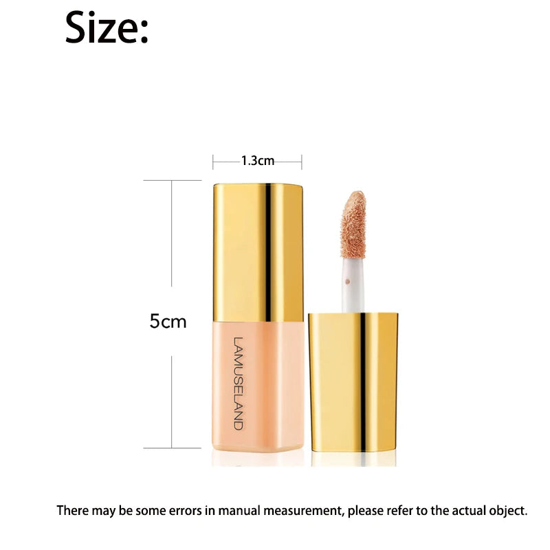 Waterproof Liquid Concealer & Foundation | Oil-Control, Brightening, Full Coverage