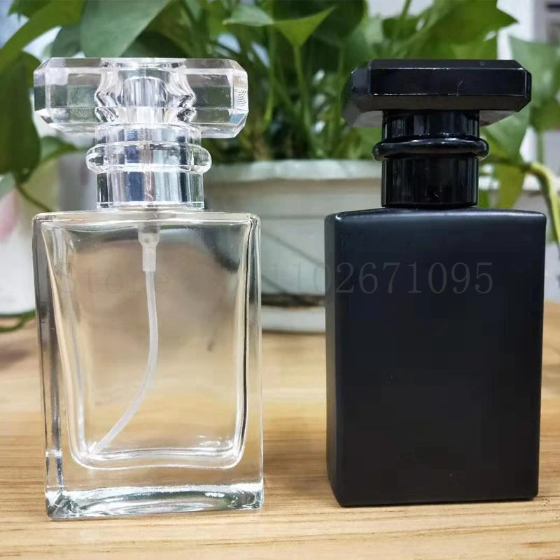 30ml/50ml Travel Glass Spray Bottles – 5/10pcs Perfume Mist Set