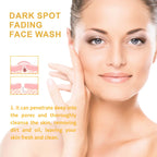 Turmeric Brightening Cleanser – Deep-Cleansing, Makeup-Removing, Refreshing Facial Wash with Natural Skincare Formula