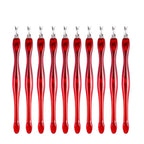 Stainless Steel Cuticle Pusher & Trimmer – Nail Art Fork Tool for Dead Skin Removal & Manicure Care