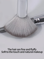 18-Piece Makeup Brush & Sponge Set – Portable, Soft, Dual-Use Tools