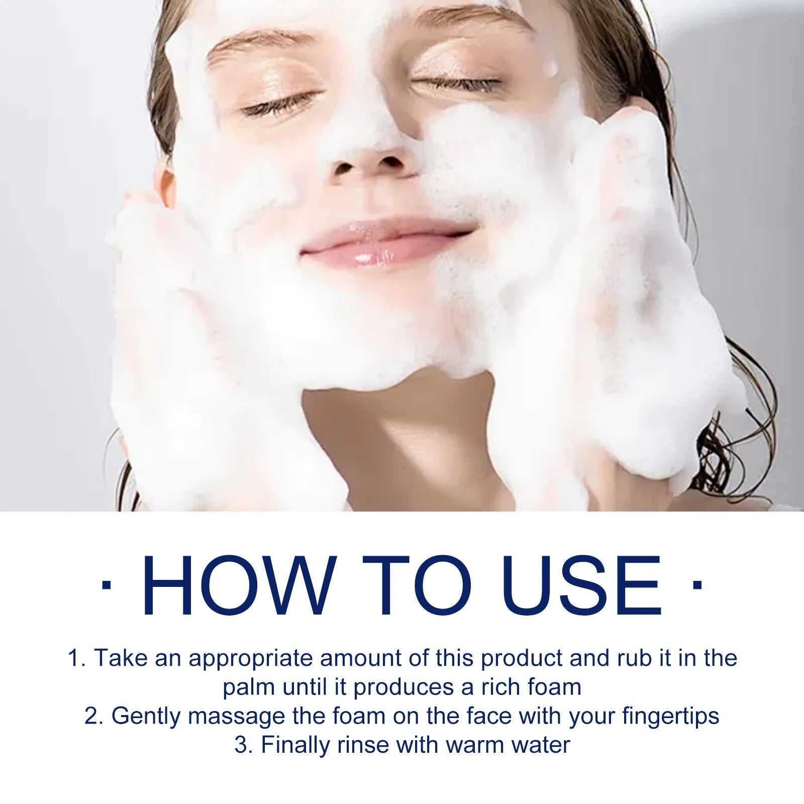 Anti-Acne Oil Control Facial Cleanser – Deep Cleansing, Pore Minimizing, Moisturizing Face Wash (100g)