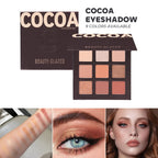 Beauty Glazed 9-Color Eyeshadow Palette – Matte & Shimmer, Long-Lasting Waterproof