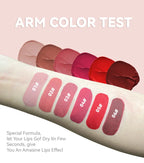 MLSMILE 6-Color Velvet Matte Lip Glaze – Waterproof, Long-Lasting, Non-Stick Lip Tint