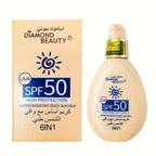 SPF 50 Sunscreen Cream – Face & Body Daily Moisturizer, 100ml