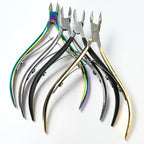 1pc Professional Cuticle Cutter – Nail Nippers, Scissors, Pusher & Dead Skin Remover Tool for Manicure & Pedicure