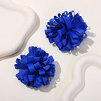 2Pcs Double Color Ribbon Flower Hairpins – Handmade Princess Hair Clips & Barrettes for Girls