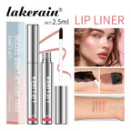Vitamin E Waterproof Liquid Lip Liner – Long-Lasting with Hyaluronic Acid