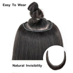 22" Synthetic Layered Hair Wig – Top Head Volume Extension