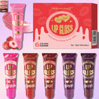 6-Piece Moisturizing Lip Oil Set – Long-Lasting Gloss, Travel-Friendly Gift