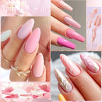 MEET ACROSS 12pcs Macaron Gel Nail Polish Set – UV Soak Off Manicure Kit