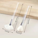 Portable Facial Cleansing & Massage Brush – Soft Bristles, Face & Mask Applicator