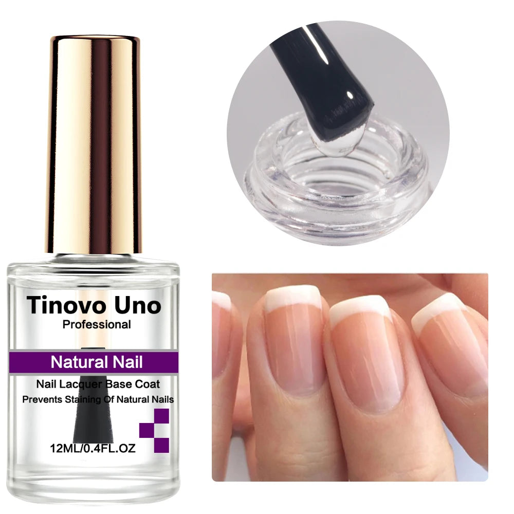 Natural Nail Lacquer Base Coat – Quick Dry & High Shine