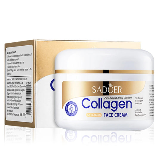 Collagen Firming Face Cream – Moisturizing & Hydrating Skincare Facial Cream for Beauty & Skin Care