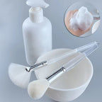 Portable Facial Cleansing & Massage Brush – Soft Bristles, Face & Mask Applicator