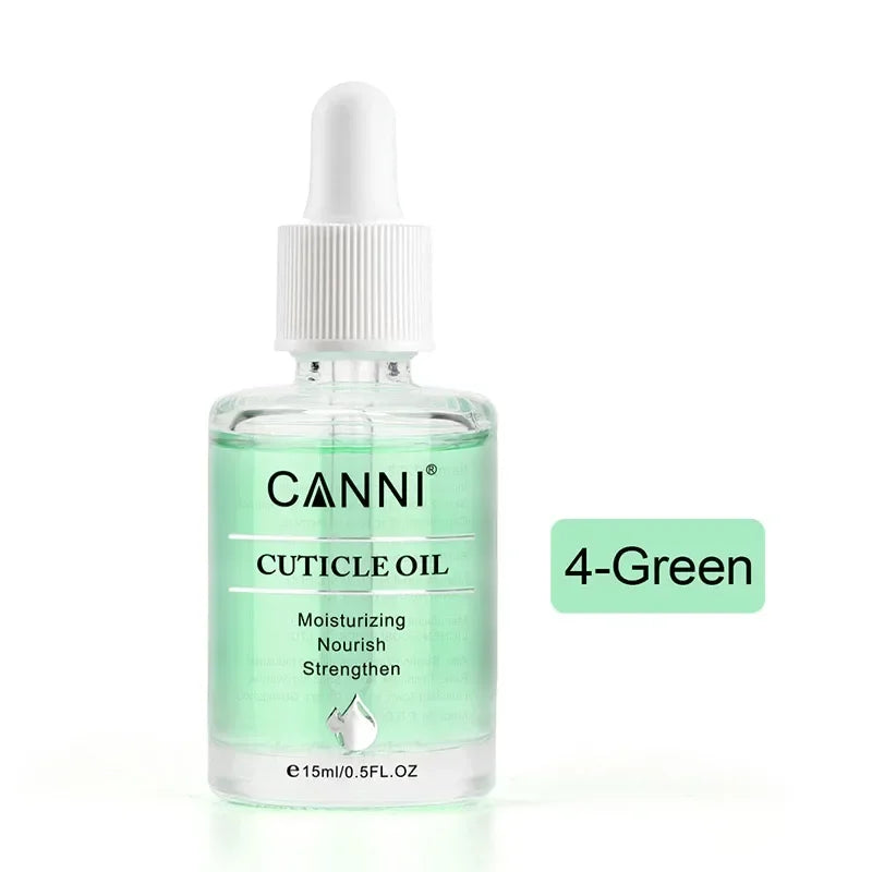 15ml Cuticle Oil Softener – 6 Flavors Natural Nail Nourish & Moisturize Care for Manicure