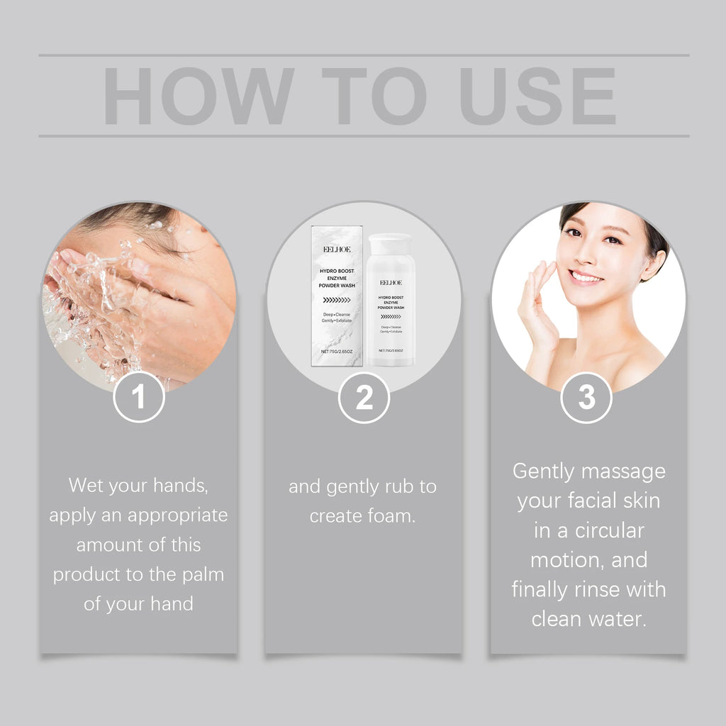 Enzyme Face Powder Wash – Oil Control & Pore Cleansing