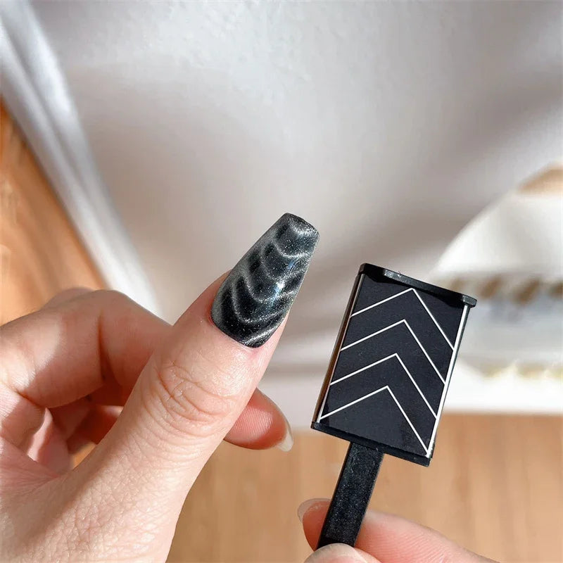 Magnetic Nail Art Tool – Cat Eye Gel Magnet Bars for Gel Polish