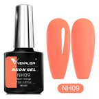 Neon Gel Nail Polish 7.5ml – UV/LED Soak Off Summer Colors