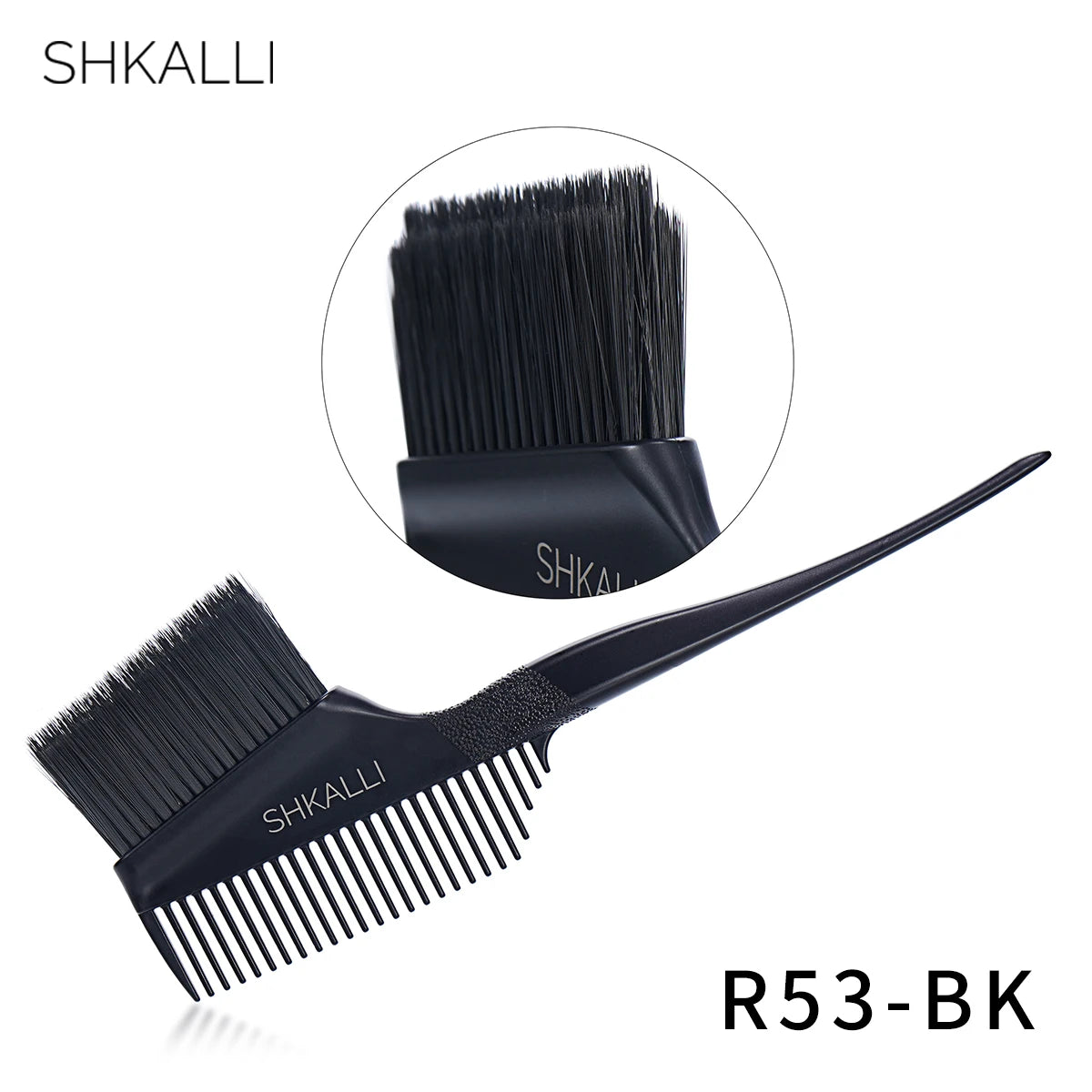 Professional Hair Color Comb & Brush – Ergonomic Hybrid Design for Bleaching, Highlights & Salon or Home Use