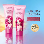 Sakura Fragrance Exfoliating Body Lotion – Moisturizing & Hydrating Cream for Silky Smooth Skin