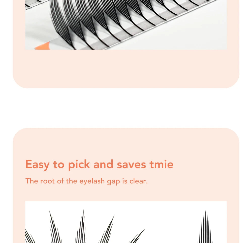Anime Spire Individual Cashmere Eyelashes – Natural, Soft, Feathered Manga Lashes