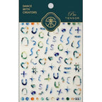 5D Cartoon Nail Art Stickers – Jelly Dessert Bear & Rabbit Decals