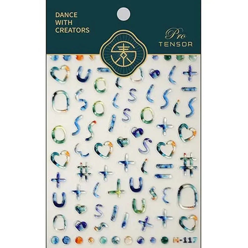5D Cartoon Nail Art Stickers – Jelly Dessert Bear & Rabbit Decals