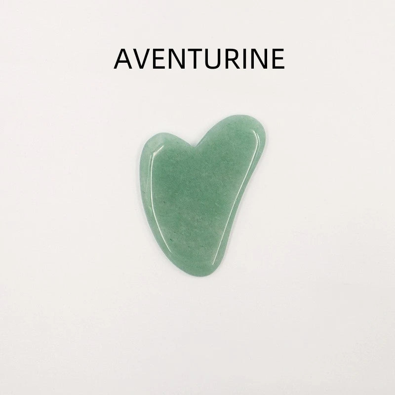 Natural Jade Gua Sha & Roller Massage Set