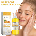 Turmeric Brightening Cleanser – Deep-Cleansing, Makeup-Removing, Refreshing Facial Wash with Natural Skincare Formula