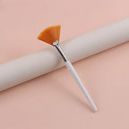 1/8pcs Fan Acid Facial Brush Set – Soft Portable Mask Brushes for Skin Care & Beauty Salon Use