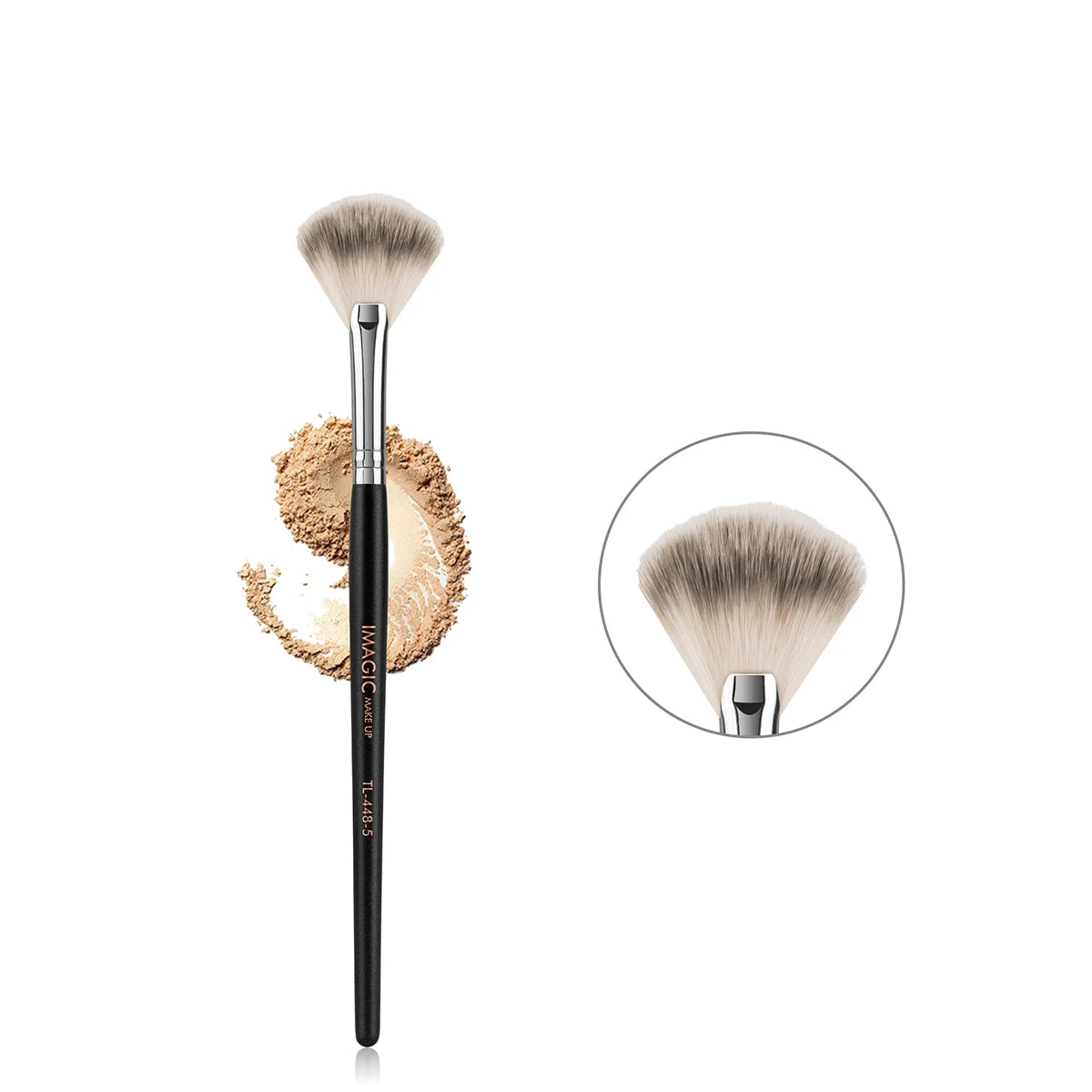 IMAGIC Highlighting Blush Brush – Soft, Professional, Multifunction Makeup Tool