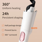 28mm Automatic Ceramic Hair Curler – Negative Ion, Rotating, Anti-Tangle Styler