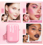 Bronzer & Contour Stick – Matte Face Shading & Highlighter Palette