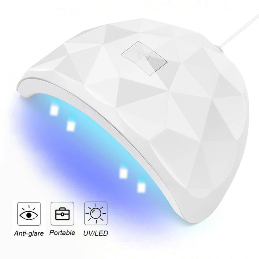Multifunction UV/LED Nail Lamp – Professional Gel Dryer & Nail Tool