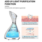 Nano Ionic Facial Steamer – Professional Deep Cleansing Mist Sprayer for Women, Home Spa & Beauty Care