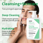 Men’s Facial Cleanser – Moisturizing, Refreshing, Oil Control, Blackhead Removal, Summer Skin Care