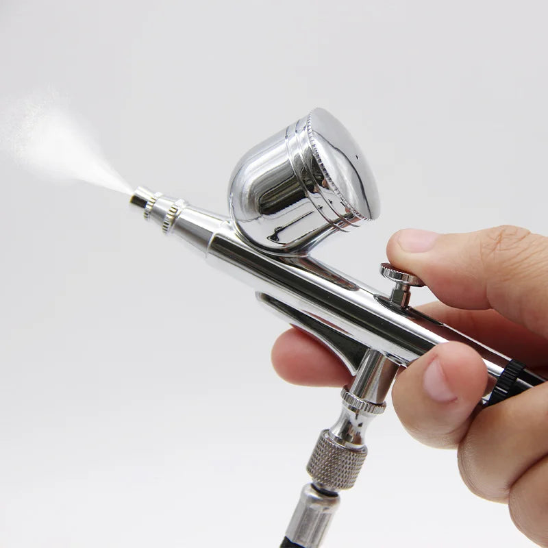 Portable Nano Mist Airbrush Kit – Oxygen Facial Spray & Makeup Compressor for Skincare, Tattoos, Nails & Cake Decorating