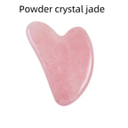 Natural Jade Gua Sha & Roller Massage Set