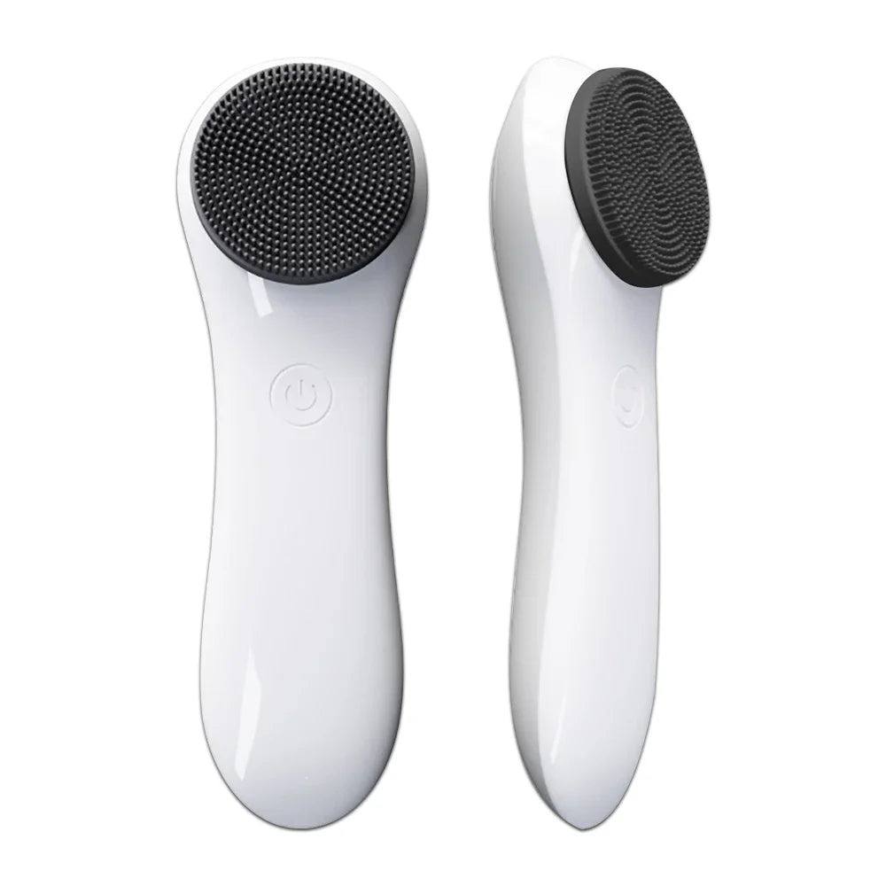 Waterproof Electric Facial Cleansing Brush – Silicone Face Scrubber for Deep Pore & Blackhead Cleaning
