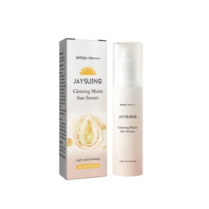 Ginseng Essence Sunscreen SPF 50 – Moisturizing & Non-Greasy Sunblock