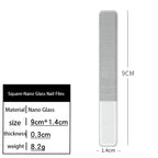 Nano Glass Nail File – Professional Washable Polishing Tool for Shiny, Smooth Nails