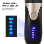 Men’s Professional Hair Clipper – Rechargeable Beard & Hair Trimmer