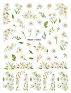 3D Floral & Butterfly Nail Art Stickers