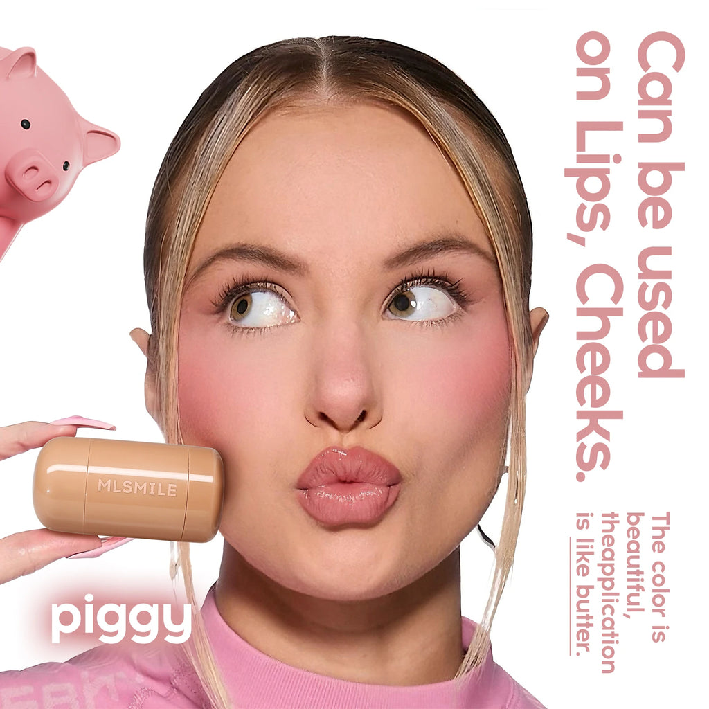 Natural Matte Blush Makeup – Waterproof, Long-Lasting, Moisturizing & Lightweight Blendable Highlight Blush