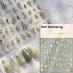 Sunflower & Autumn Harvest Nail Art Stickers