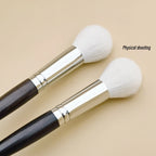 Luxury Blush Brush – Natural Goat Hair & Ebony Handle for Flawless Makeup